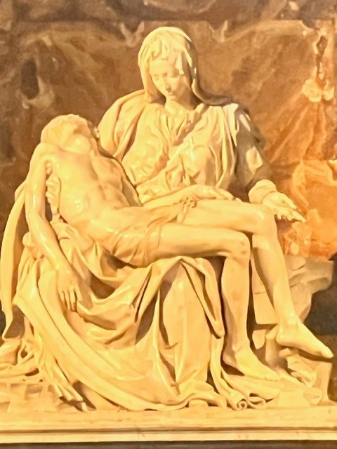 Photo of Michelangelo's Pieta in Vatican City, Italy