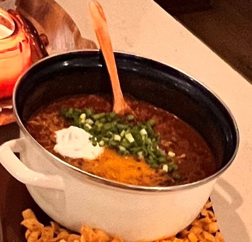 Image of a pot of chili