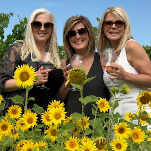 Friendships and wine tasting